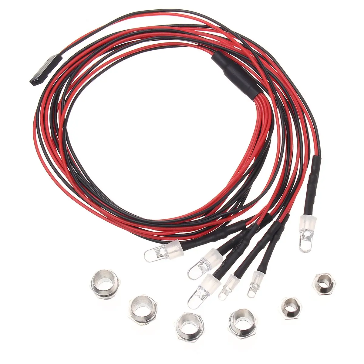 6 светодиодов комплект светодиодных фар задний фонарь для HSP 1/10 RC модели