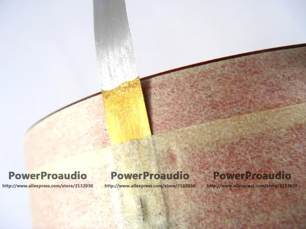 2 шт./лот алюминиевый провод 76 ядро Бас Звуковая катушка мм Сабвуфер 8Ohm аксессуары