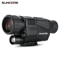 2018 suncore 5x40 night vision monocular with 200m infrared camera function for hunting home security telescope viewing mirror
