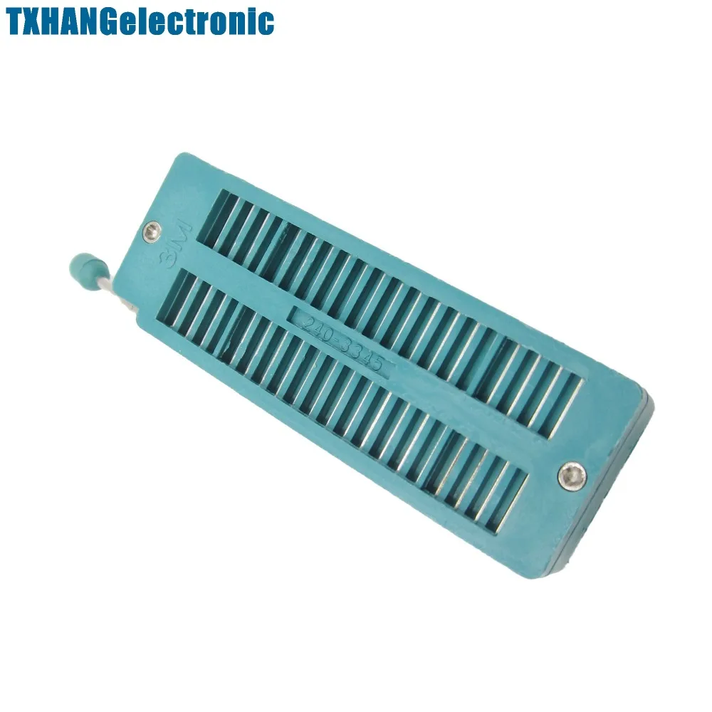 Разъем 40P 40Pin ZIF ZIP IC Тест Тестер плата Гнездо хорошее качество | Электронные