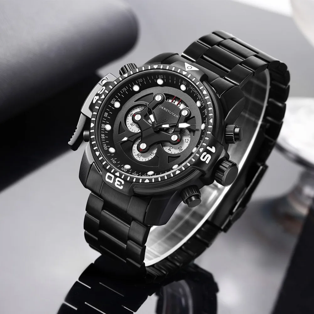 Мужские часы 2018 бизнес о мужской браслет из нержавеющей стали машинное