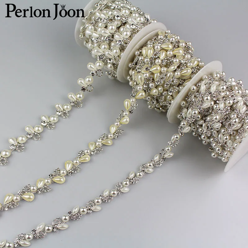 5 ярдов декоративная цепочка Стразы для украшения свадебного платья | Дом и сад