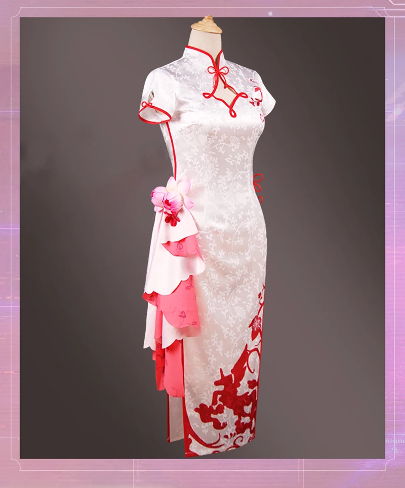 Новый костюм для косплея единорога Gamel Azur Line Delux парча атласная Cheongsam Хэллоуин