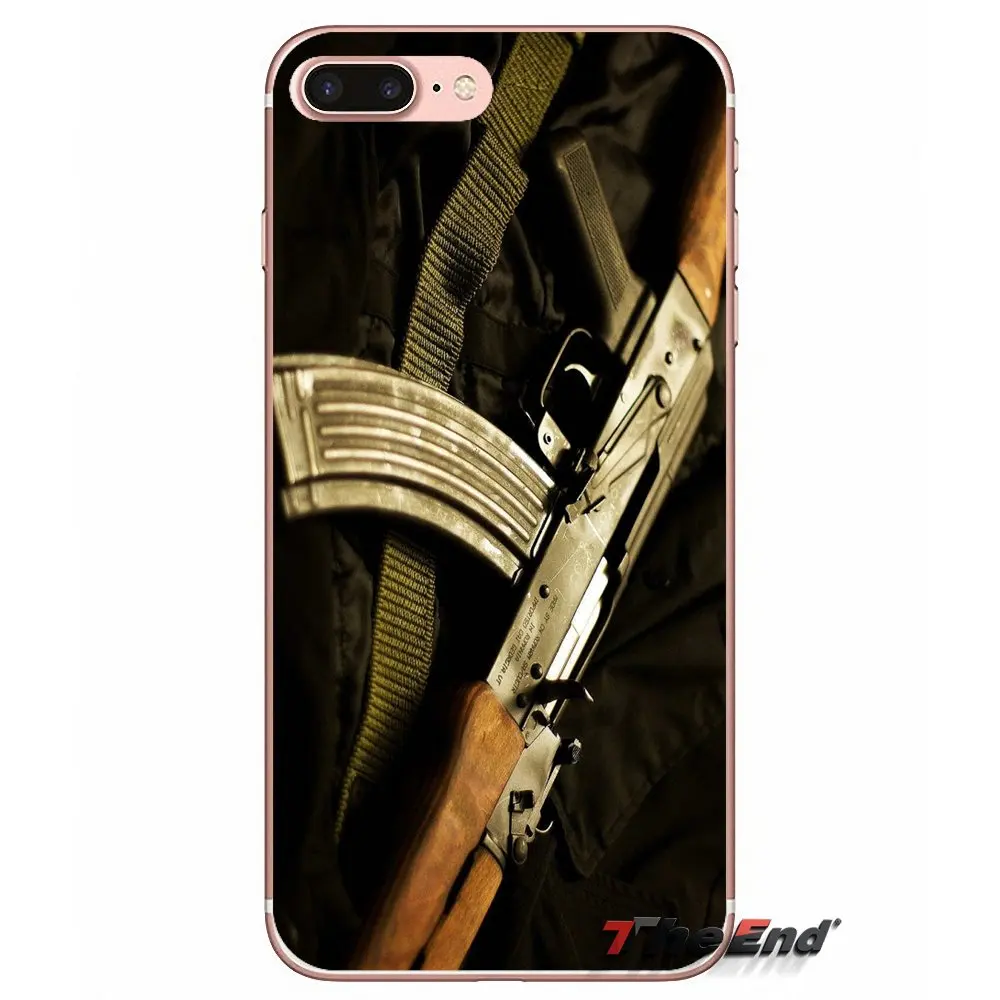 Надежный и надежный мягкий чехол AK47 для Huawei G7 G8 Ascend P7 P8 P9 Lite Honor 4C 5X 5C 6X Mate 7 8 9 Y3 Y5 Y6 II