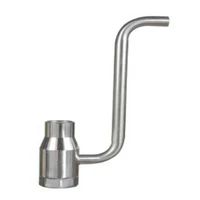 fireworks jet type stainless steel 304 stainless wide tube with spring nozzle fountain head square water fountain nozzle