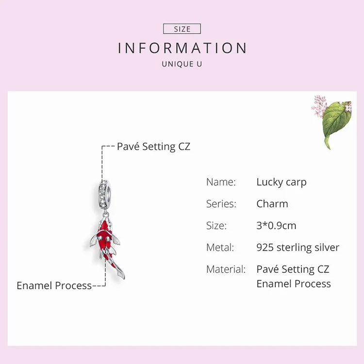 Китайский год красный серебряные бусины 925 пробы подвеска талисманы fit Pandora браслет ожерелье ювелирные изделия