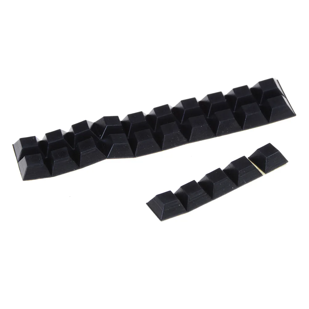 40Pcs Self-Adhesive Rubber Bumper Stop Non-slip Feet Door Buffer Pad For Home Funiture Accessories | Инструменты