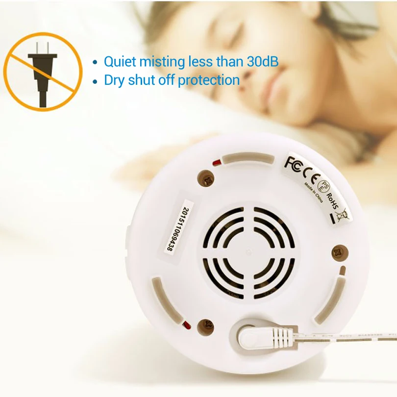 100 мл арома диффузор для эфирных масел ультразвуковой увлажнитель воздуха с 7