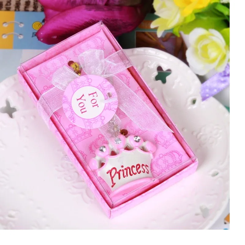 100 шт девочка принцесса Императорский брелок в форме короны лента подарочная