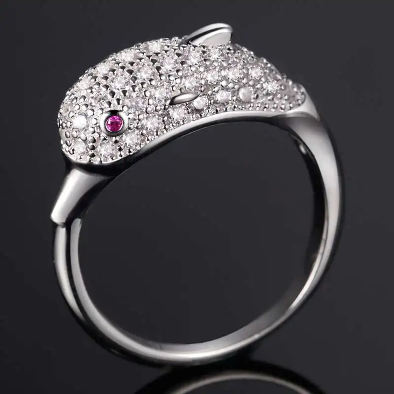 Дельфин из циркония AAA изысканное женское ювелирное изделие Круглой Огранки