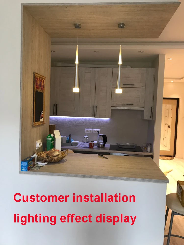 Современный светодиодный подвесной светильник 220 В переменного тока 1 шт.