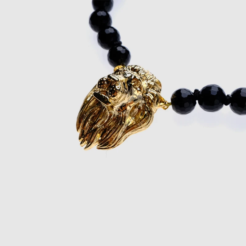 Бутик Amorita модное ожерелье из бисера золотая голова льва|brand necklace|designer necklacedrop necklace