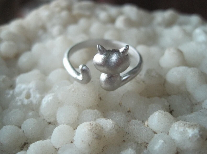 Женское Открытое кольцо из стерлингового серебра 925 пробы регулируемое S925 Anel De