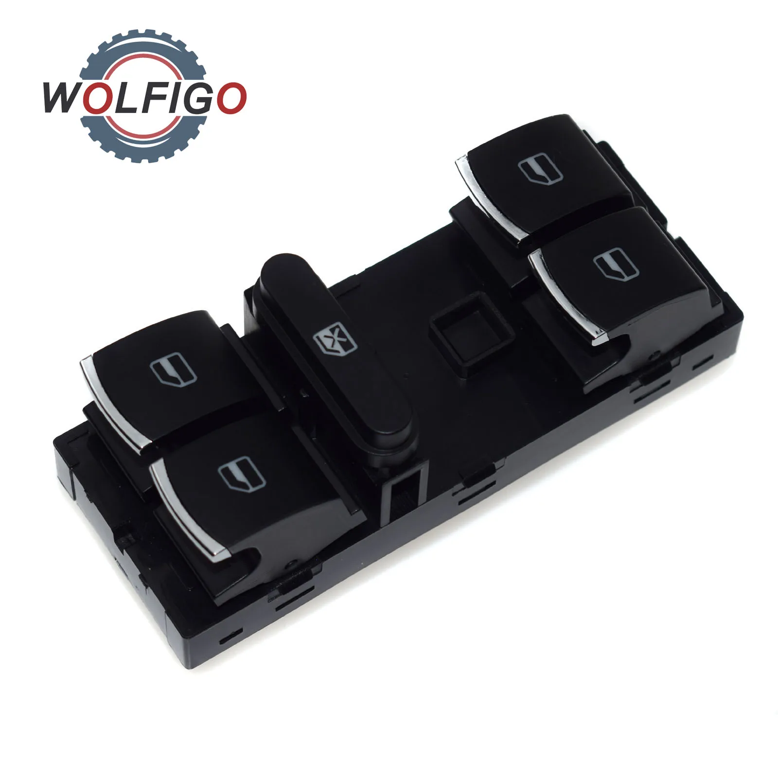 WOLFIGO передняя левая сторона водителя 10 Pin переключатель окна питания черный 3C8959857