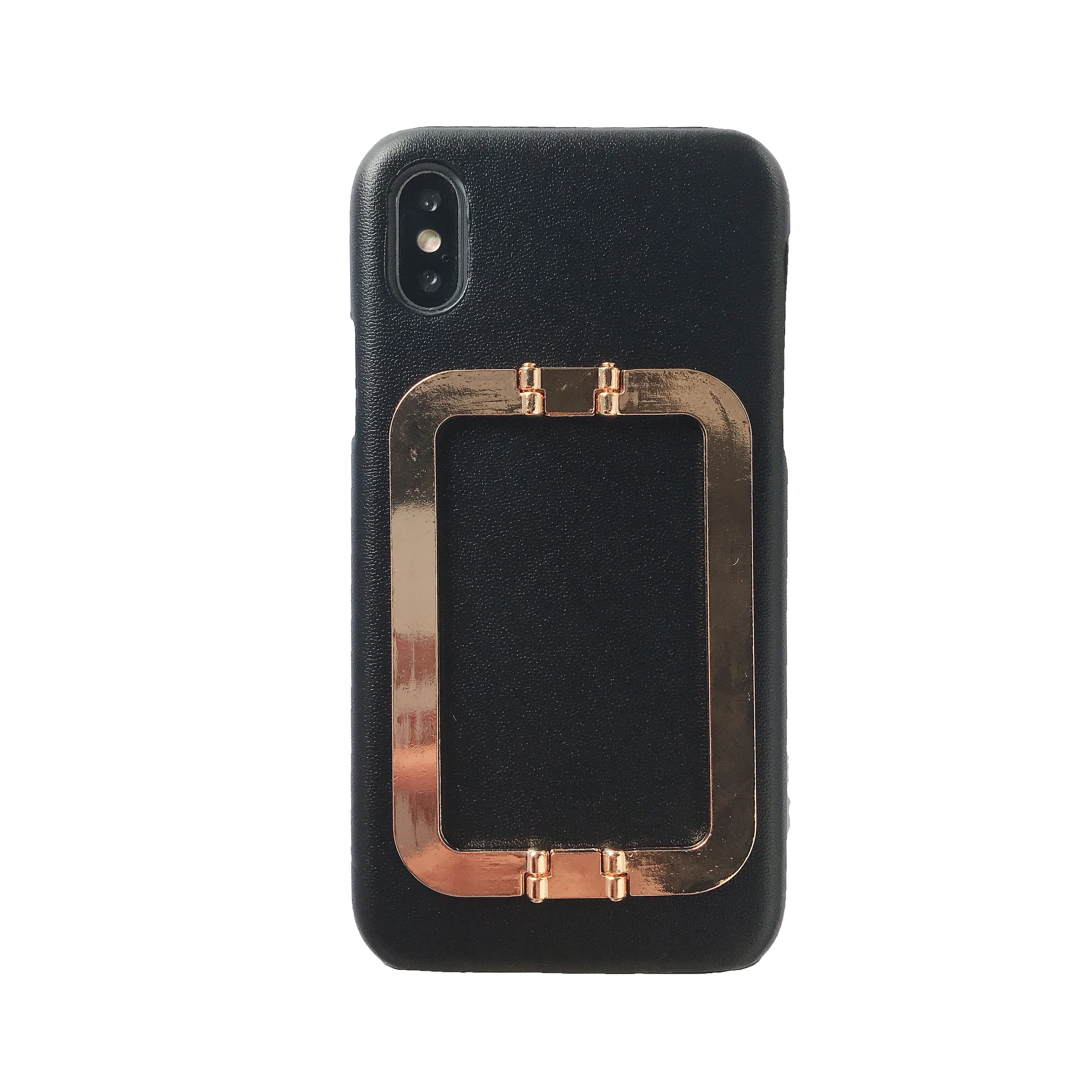 IMIDO сплошной цвет квадратный чехол-подставка для телефона для Iphone X XS XR XS Max 6 6S 7 8 Plus закаленное стекло крышка с кольцом-держателем