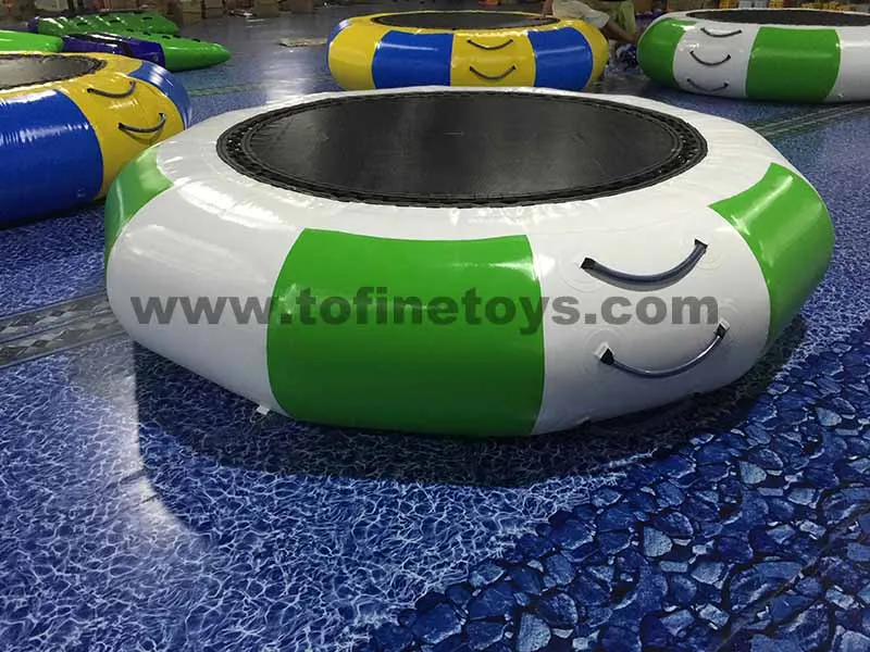 Бесплатная доставка надувной водный батут диаметром 3 м|inflatable water trampoline|water