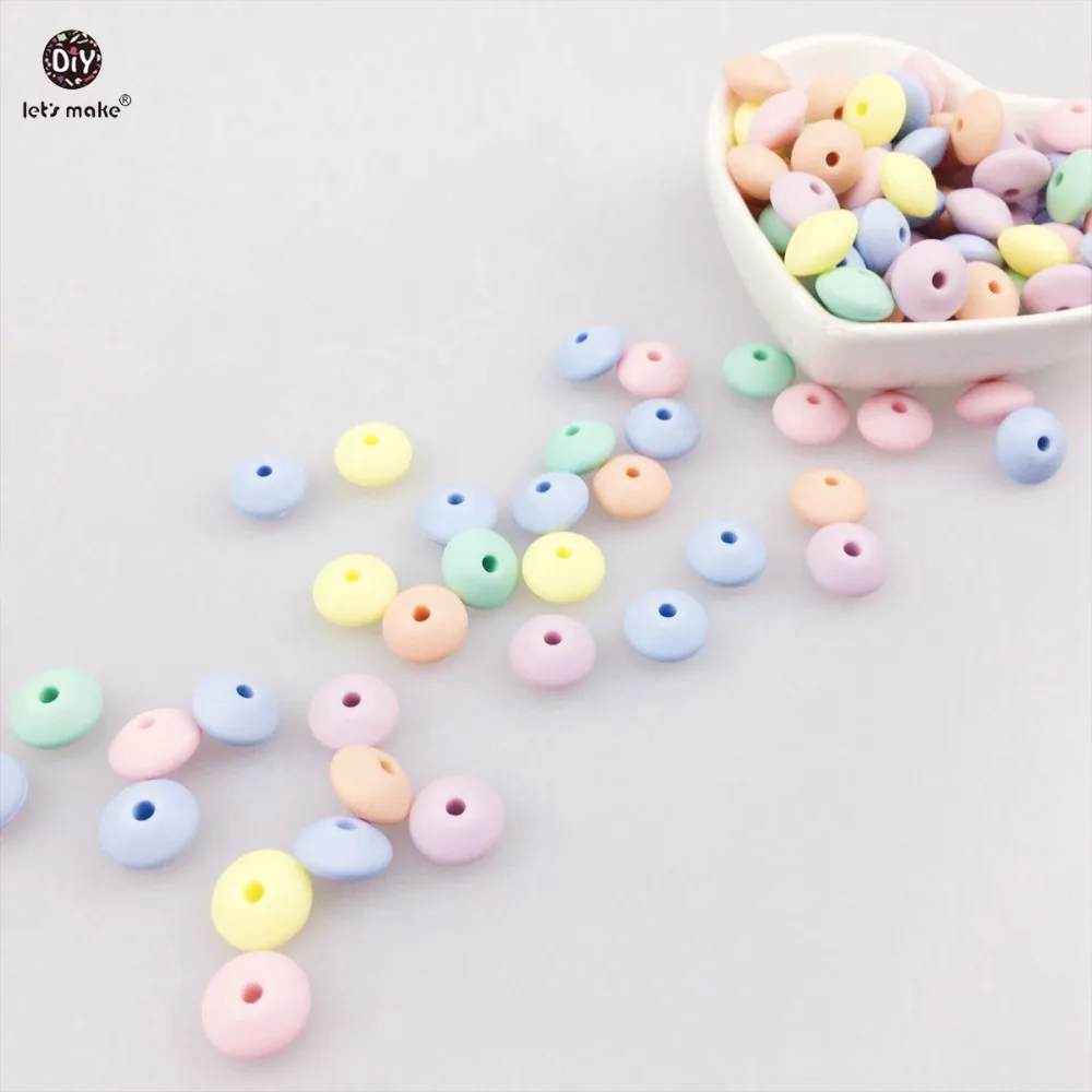 50 шт. силиконовые бусины прорезыватели для зубов|baby teether|silicone baby teetherbaby silicone teether |