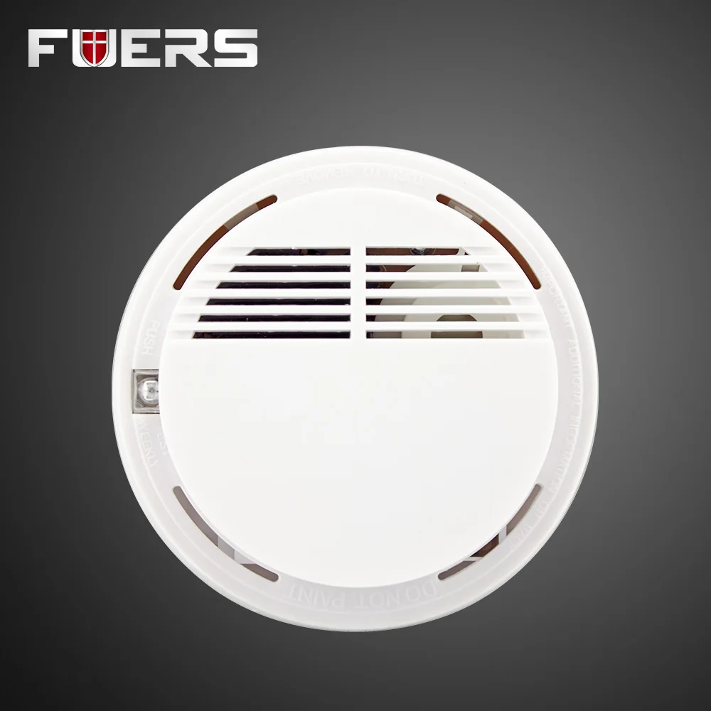 Оптовая продажа Беспроводной Автономный датчик задымления домашней