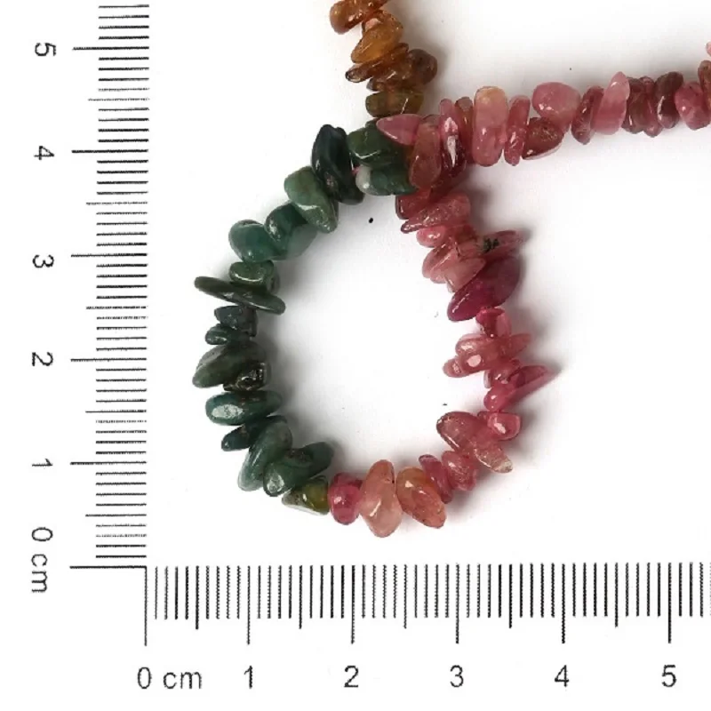 Лидер продаж бусины из натурального камня 5 8 мм разноцветный турмалин