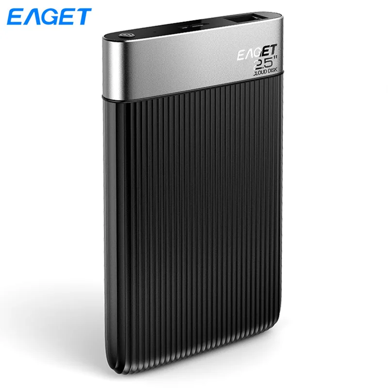 Eaget 2 5 дюймовый внешний жесткий диск 1 ТБ SATA HDD шифрование облачный Micro USB 3 0 сетевой