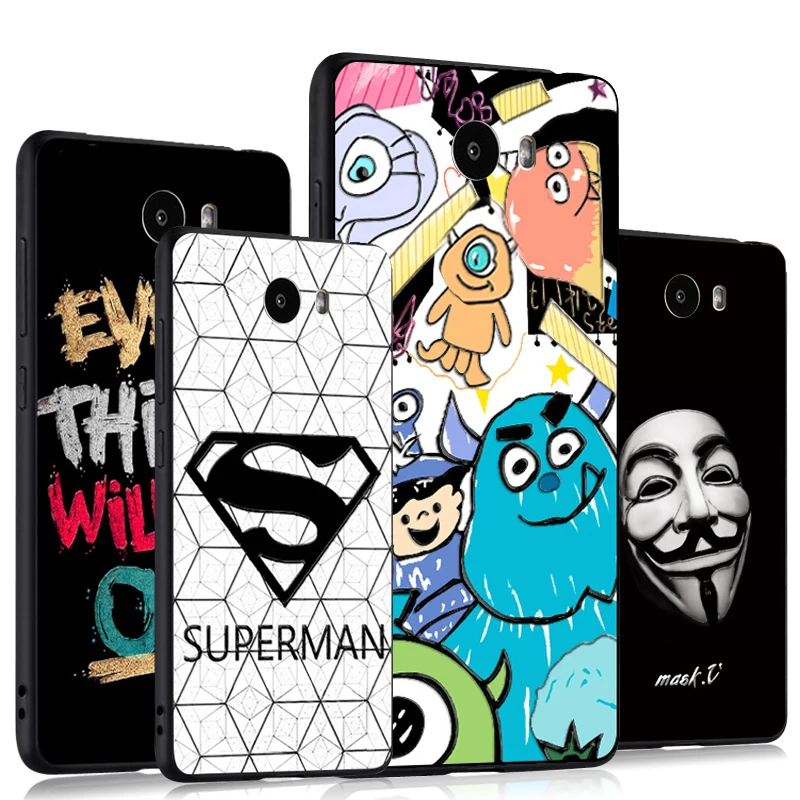 Компактный чехол для Huawei y6 ii с 3D рельефным рисунком Y5 y5ii y 5 мягкий силиконовый