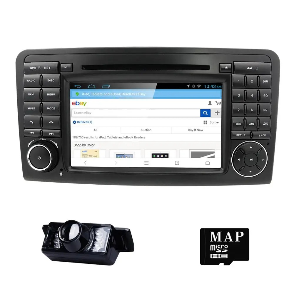 Автомобильный DVD радио gps для Mercedes Benz GL ML CLASS W164 X164 ML300 350 450 GL320 USB стальное колесо управление DVR камера карта