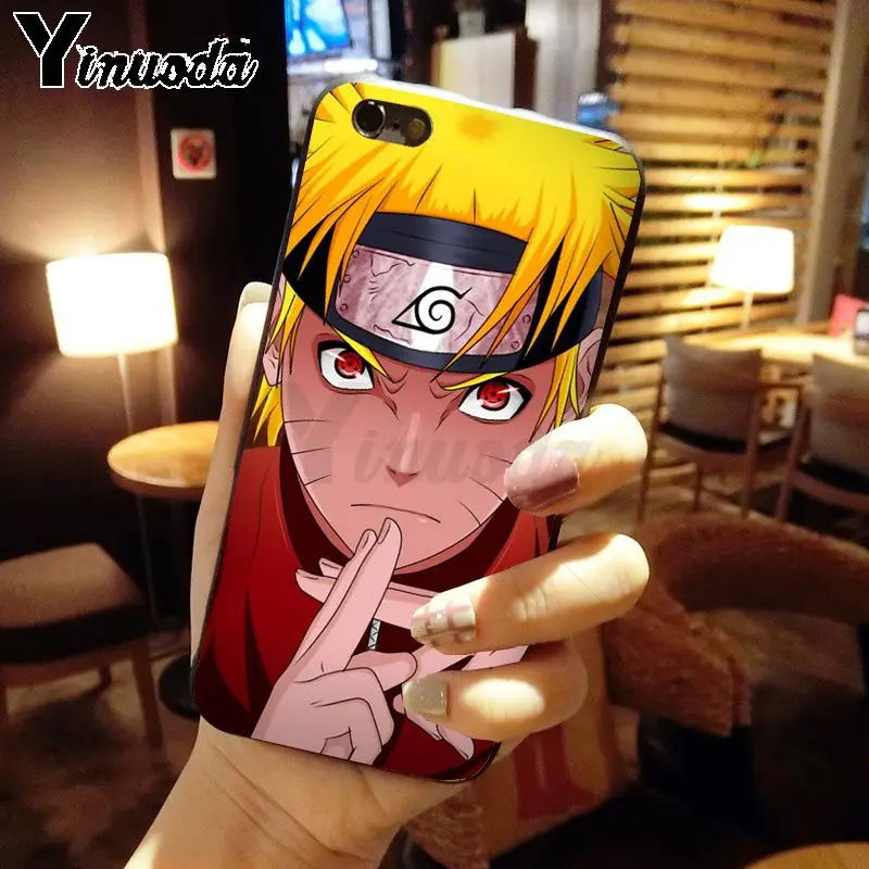 Yinuoda Hokage Naruto Kakashi amine TPU Мягкий силиконовый чехол для телефона iphone X XS MAX 8 7plus 5S SE 6s