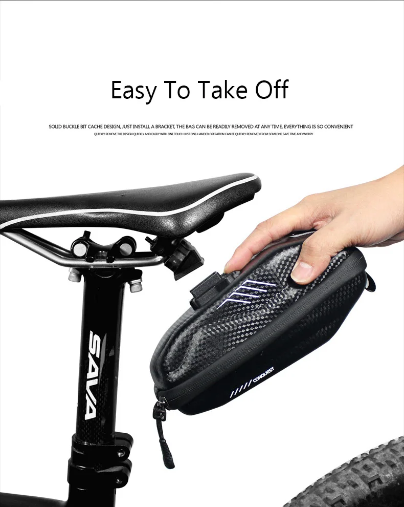 JOSPOWER велосипедная сумка для телефона с сенсорным экраном верхняя труба MTB дорожный велосипед сумка для инструментов Паньер EVA оболочка анти давление непромокаемая седельная сумка