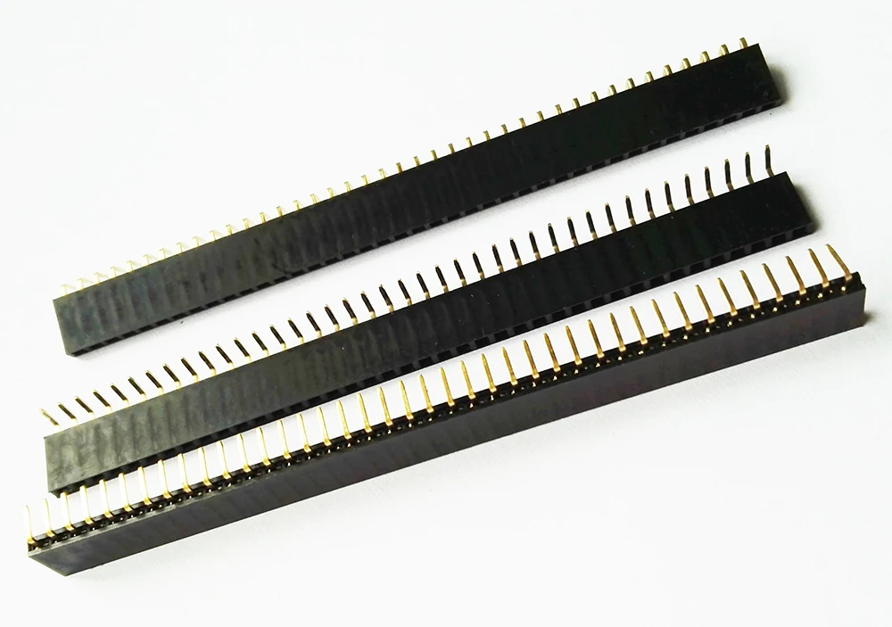 100 шт. Однорядный прямоугольный разъем 2 0 мм 1X10/40P PH4.3 SMT позолоченный|Соединители| |