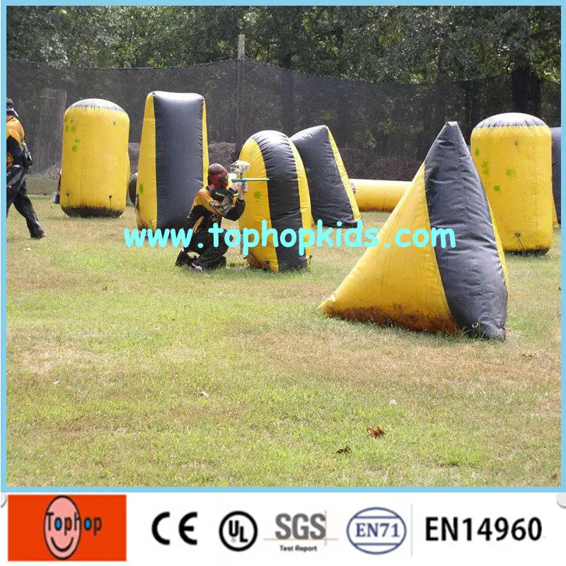 Free Shipping Customized Size Inflatable Paintball Bunkers with Factory Price for Outddor Games | Игрушки и хобби