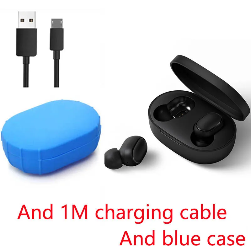 Redmi AirDots Xiaomi Redmi AirDots беспроводной Bluetooth 5,0 Bluetooth наушники активная гарнитура шум с микрофоном Bluetooth наушники - Цвет: Redmi AirDots
