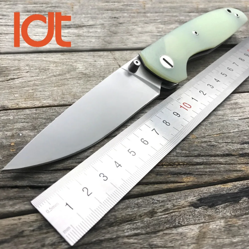 Складной нож LDT Bear 110 9Cr18Mov лезвие G10 ручка F95 тактические карманные ножи для