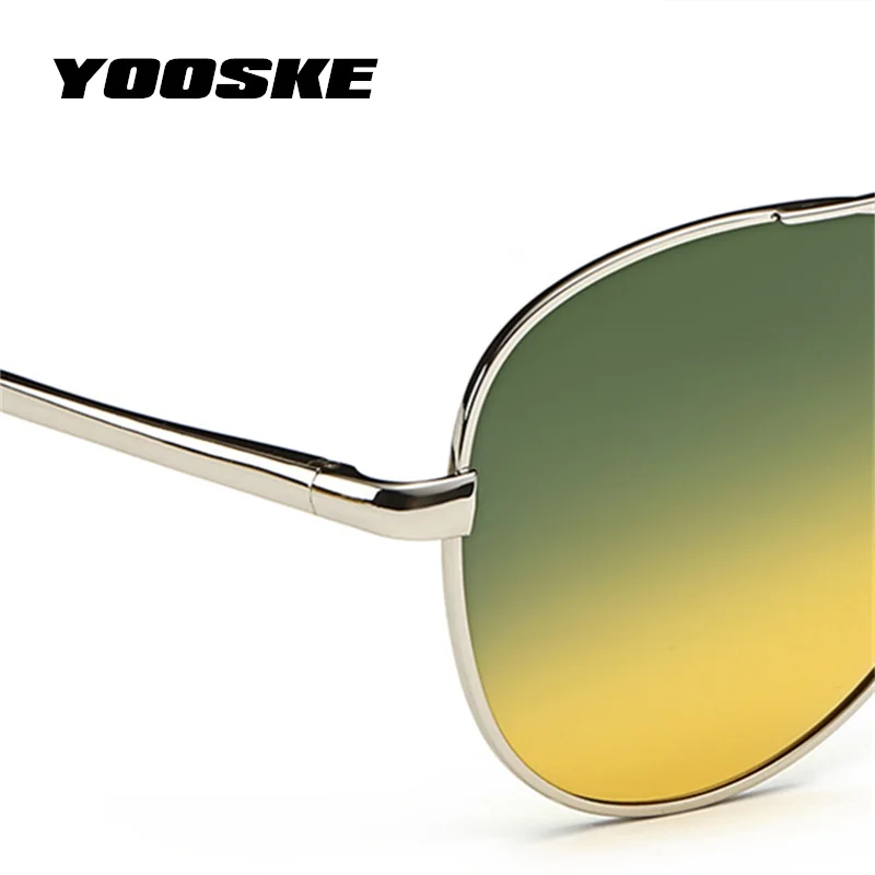 Солнцезащитные очки YOOSKE Мужские поляризационные безопасные солнечные с