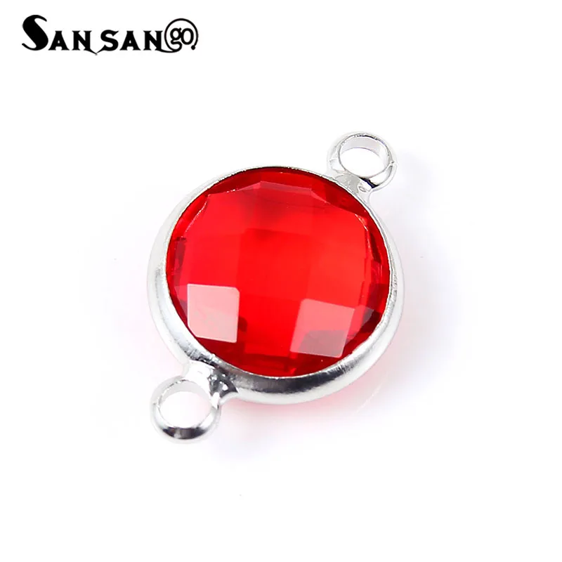 Соединитель Круглый с 2 отверстиями для браслетов и сережек 16 х10 мм 10 шт. |