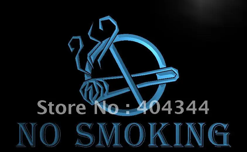 

LB176- NO SMOKING Cafe Restaurant LED Neon Light Sign home decor crafts