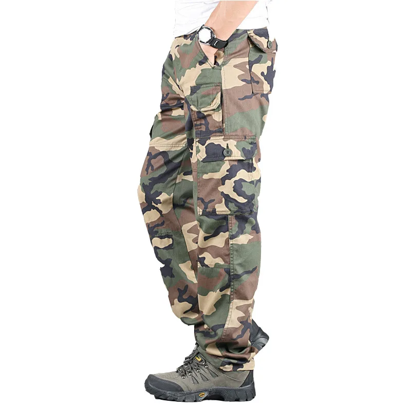 Брюки мужские тактические Брендовые повседневные камуфляжные штаны в стиле