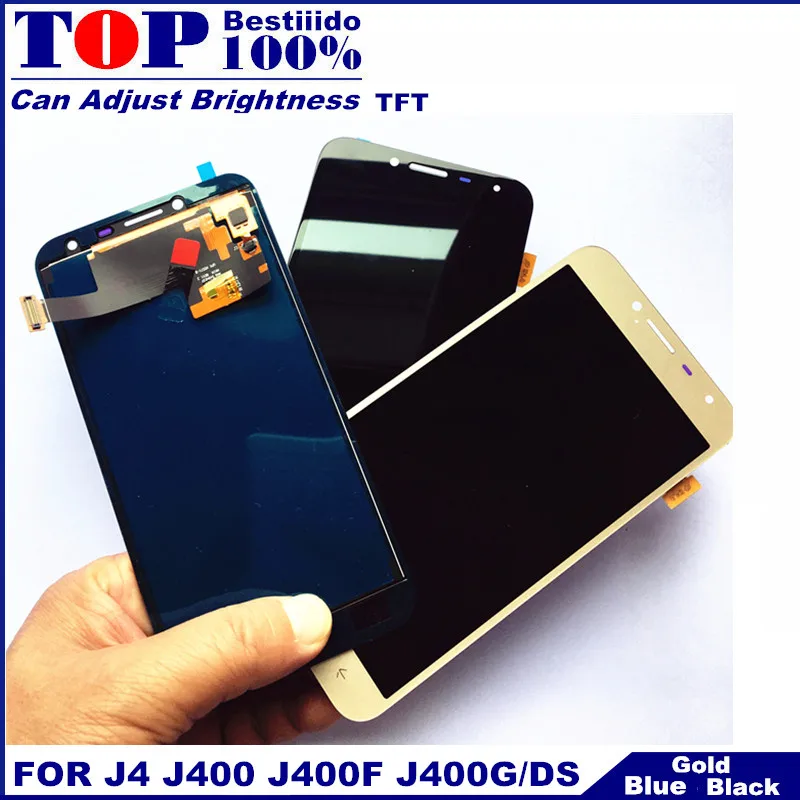 100% тестирование ЖК дисплей Замена для samsung Galaxy J4 J400 J400F J400F/DS J400G/DS s Дисплей