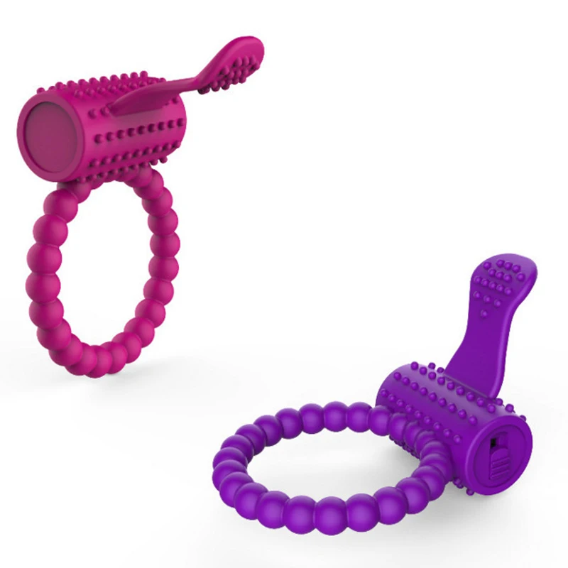 2019 Мужская мастурбация эрекционное тонкое Силиконовое пульсирующее кольцо