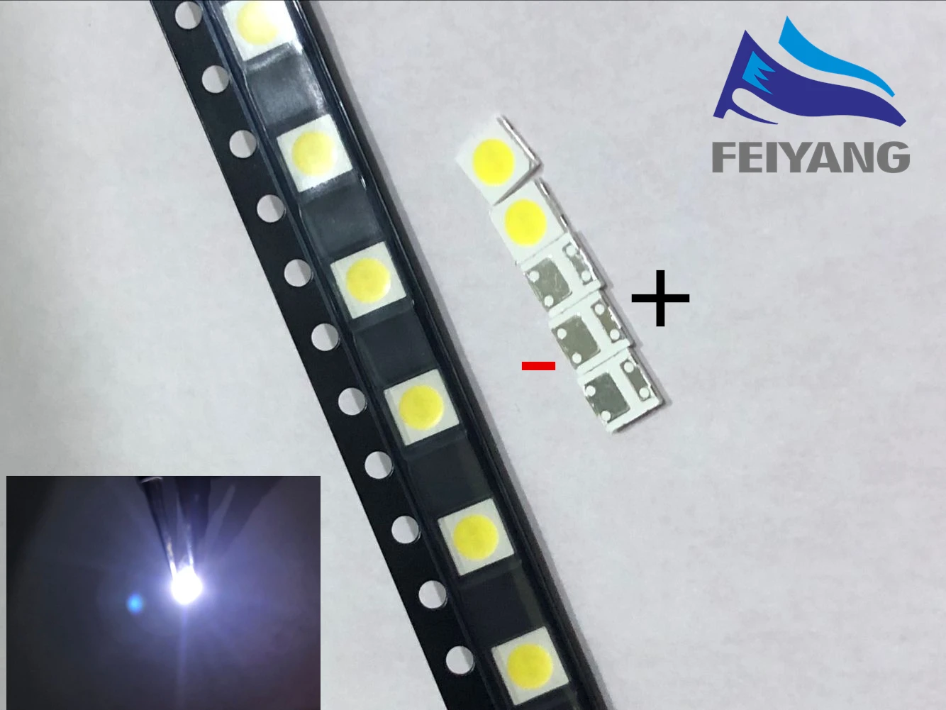 2000 шт./лот для UNI LED подсветка LCD TV 3535 3537 SMD лампа шарик 1 Вт 6 в 2 Холодный белый MSL 638DEZW