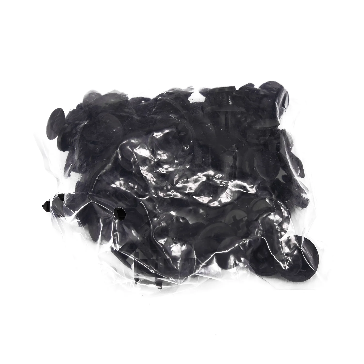 40 шт. зажимы для кузова автомобиля фиксаторы заклепок высококачественные черные