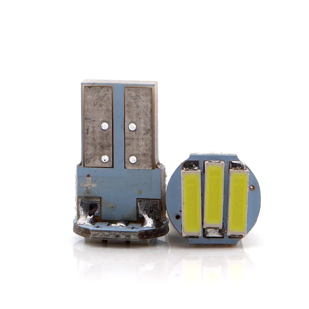 YM E-Bright 500 шт./лот T10 194 168 7014 3SMD печатная плата авто 3 светодиодные фонари заднего