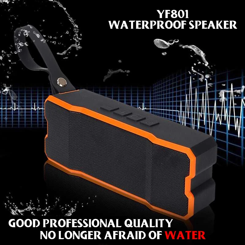 Toproad Портативный Bluetooth Динамик Водонепроницаемый 10 Вт Беспроводной Altavoz hoparlor