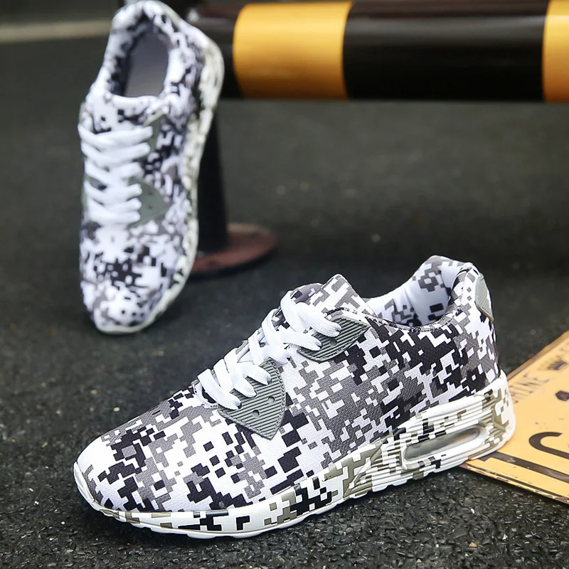 Vogue Men Casual Sneaker Shoes Krasovki Trainers Camouflage Male Adult Couple Height Increasing Tennis Feminino Footwear | Обувь