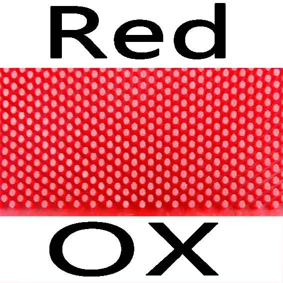 Red ox Глобус 979 длинные выпуклости из настольный теннис пинг-понг резиновый без губки - Цвет: Red ox