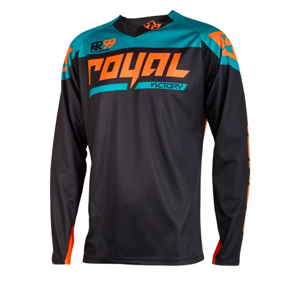 2018 Fly Fish Royal Racing Jersey футболка с длинным рукавом для мотокросса внедорожная горного