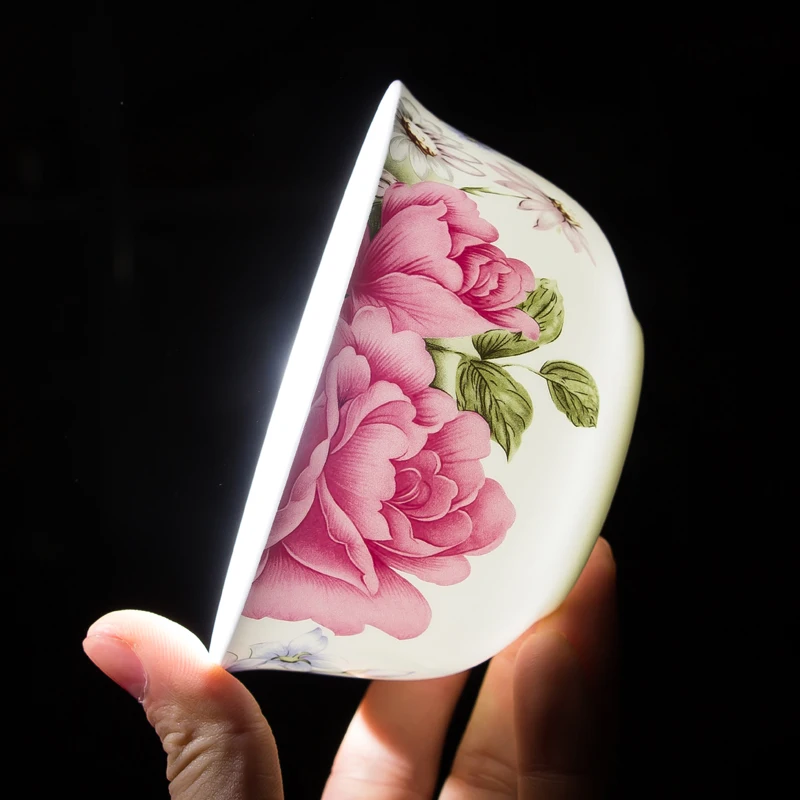 Набор посуды joy Jingdezhen керамическая миска с головкой 56 головок набор из костяного