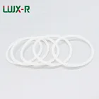 LUJX-R 5 мм уплотнительное кольцо, белая силиконовая прокладка, Нетоксичная мойка уплотнительных колец VMQ OD555865758090100 мм, уплотнительное Силиконовое уплотнительное кольцо