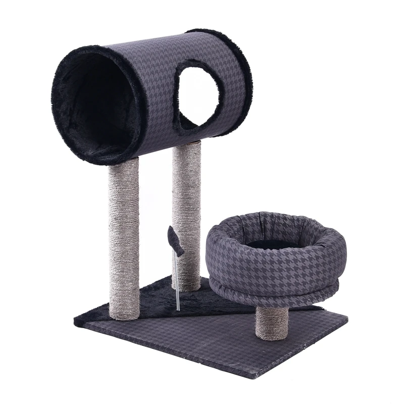 Когтеточка для кошек роскошная кошачья игрушка туннель котят Весенняя мышь