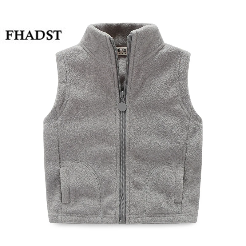 FHADST/2019 г. утепленный зимний хлопковый жилет с высоким воротником Однотонный