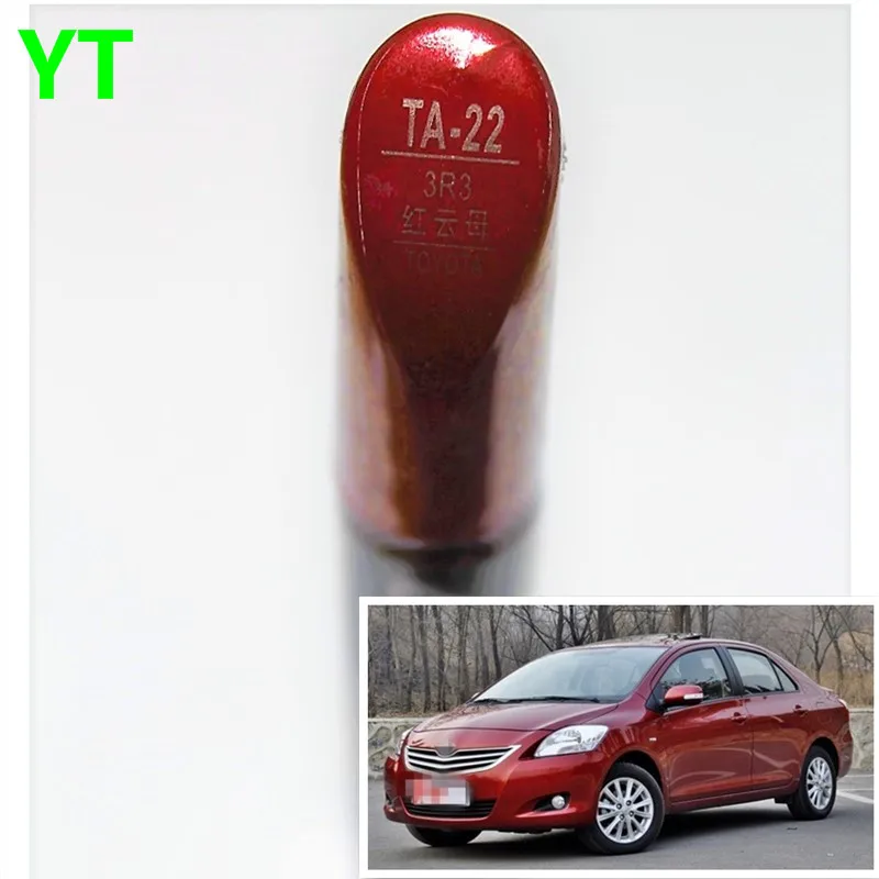 Car scratch repair pen auto paint red color for Toyota Vios Corolla Reiz vois highlander Crown RAV4 Camry Yaris | Автомобили и